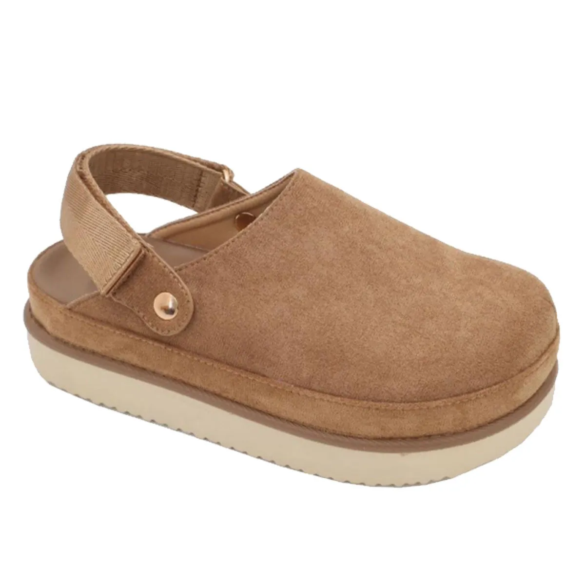Anna Casual Women's Platform Slingback Clogs – Effortlessly Stylish & Comfortable