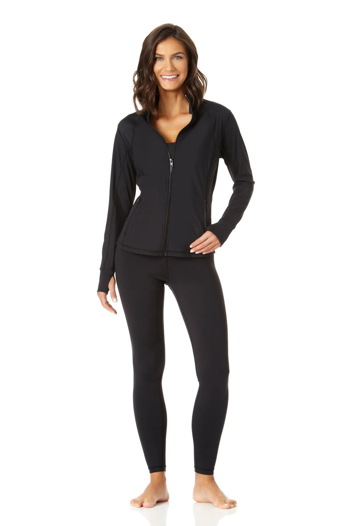 Anne Cole Active - Women's Warmup Jacket