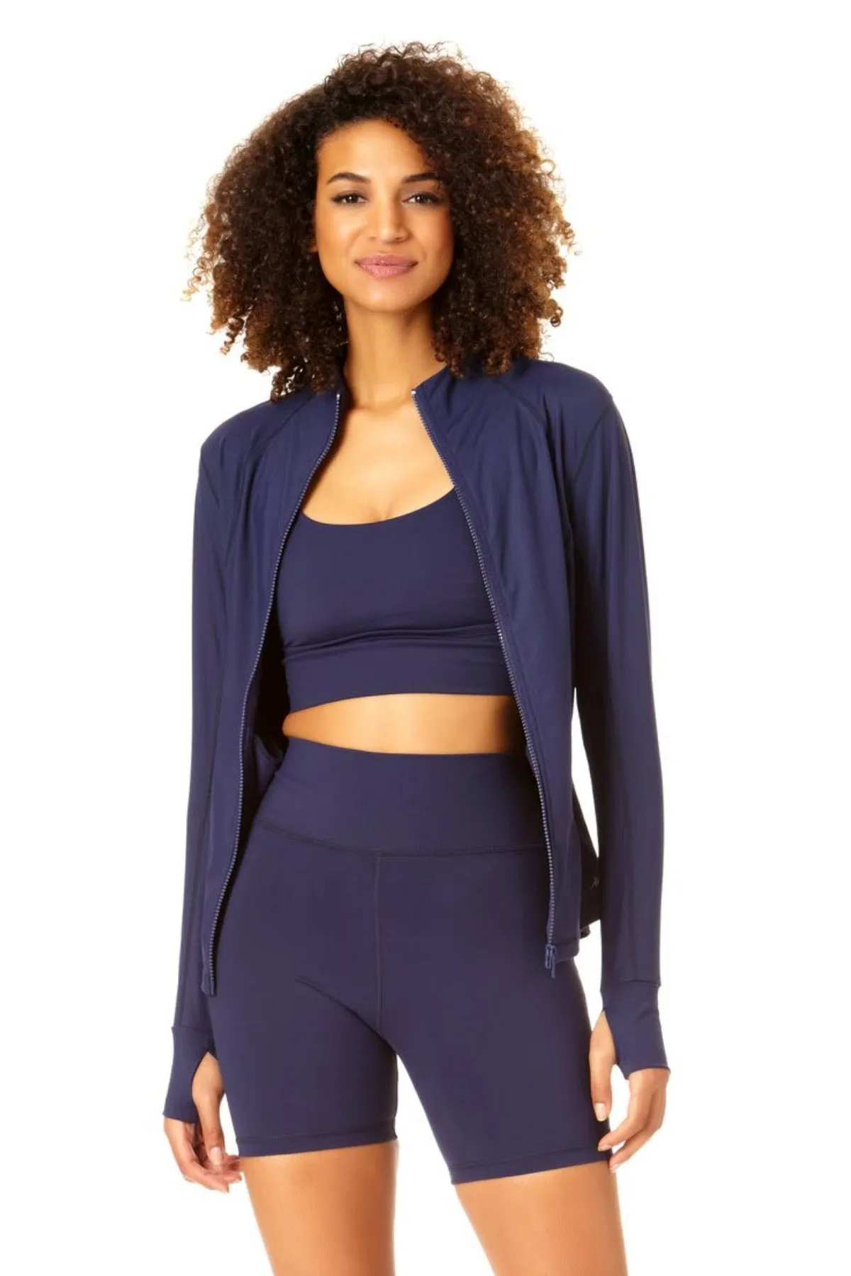 Anne Cole Active - Women's Warmup Jacket
