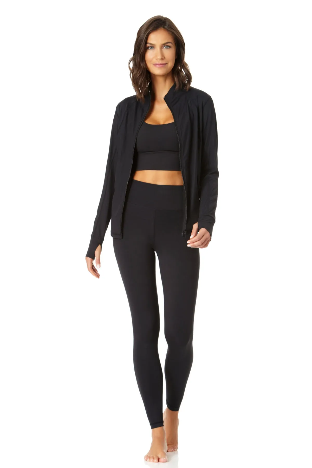 Anne Cole Active - Women's Warmup Jacket