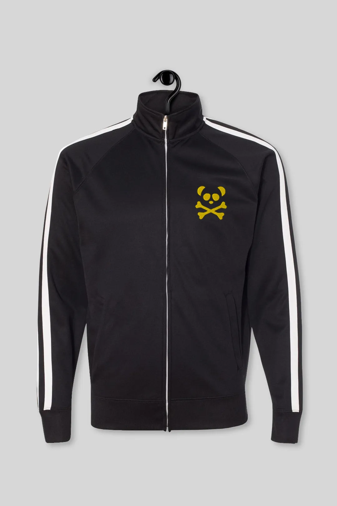 Black Pace Track Jacket - Yellow