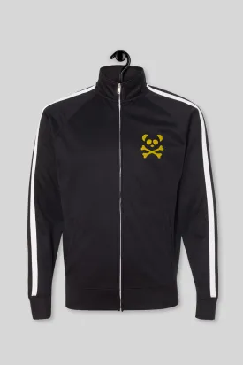 Black Pace Track Jacket - Yellow