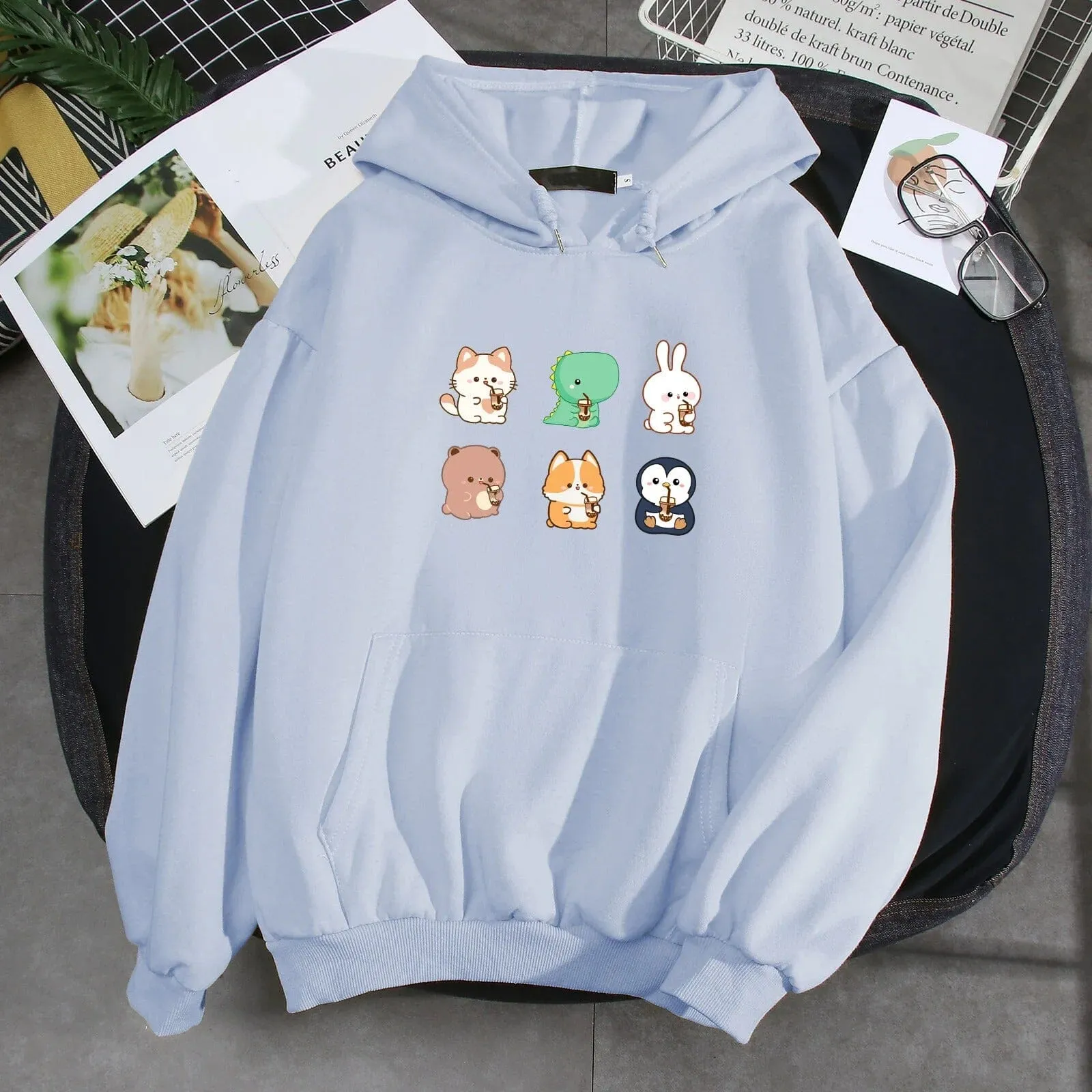Boba Lovin Friends Soft Hoodie