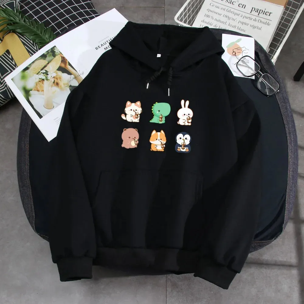 Boba Lovin Friends Soft Hoodie