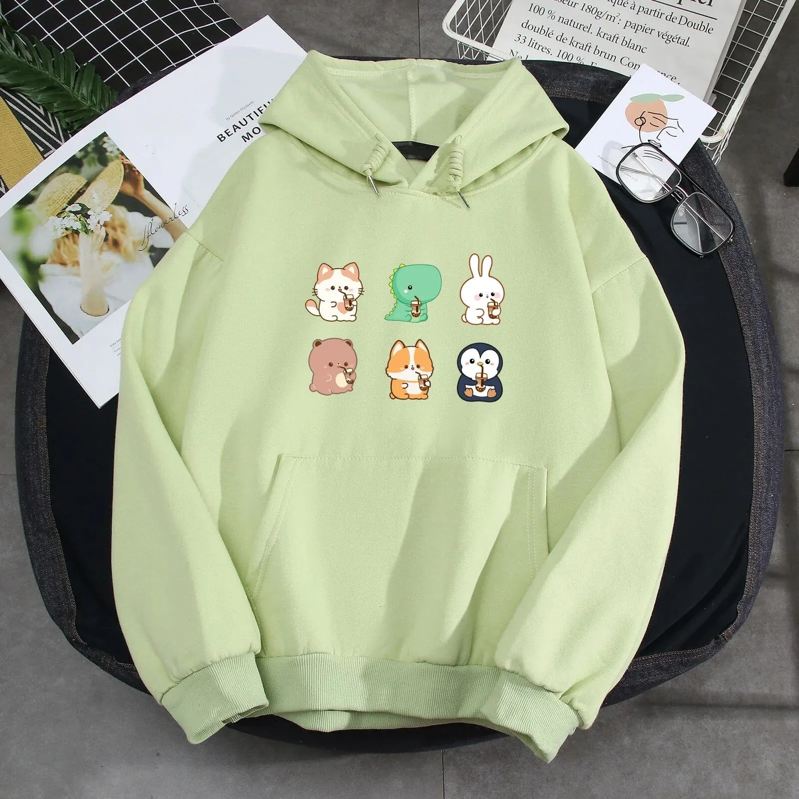 Boba Lovin Friends Soft Hoodie
