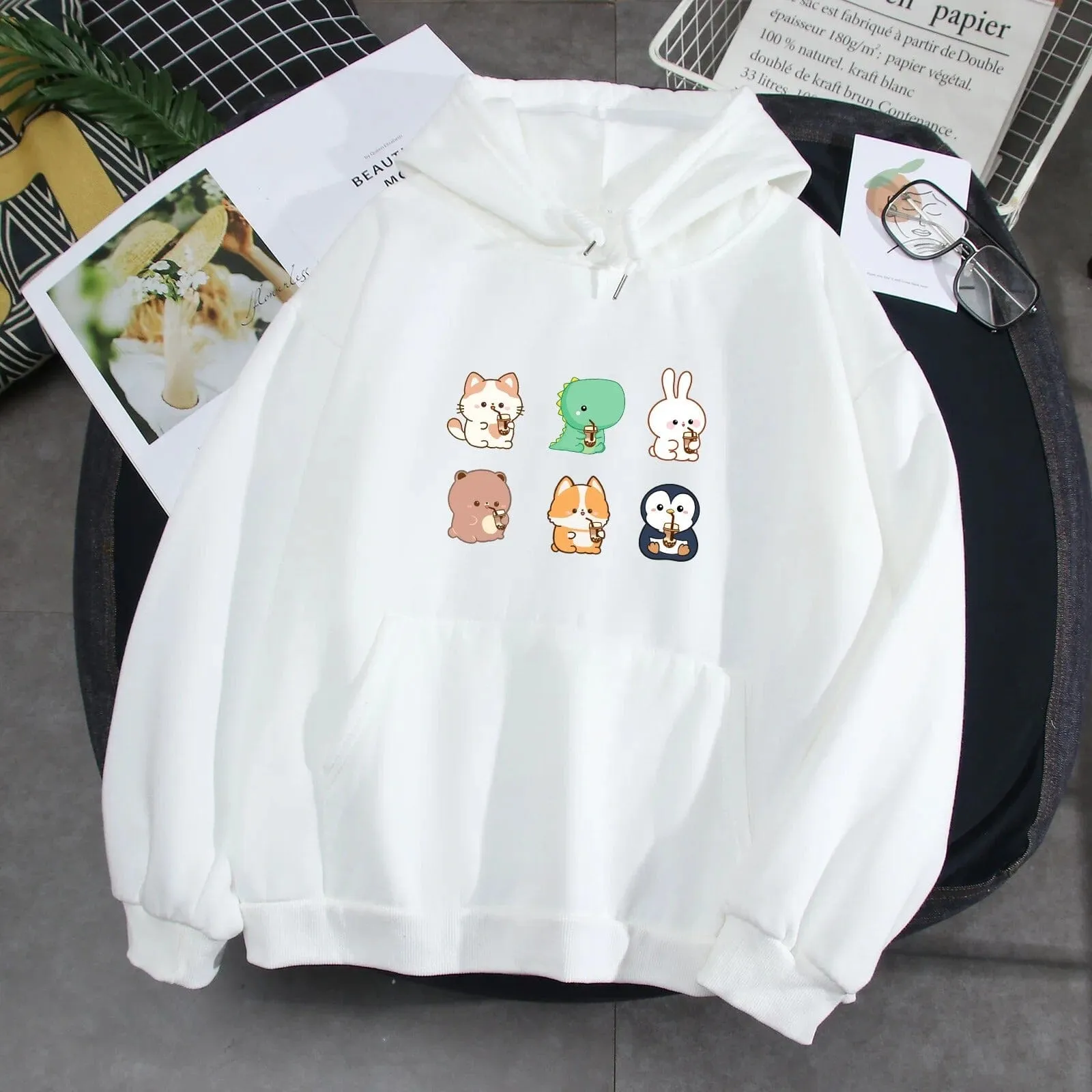 Boba Lovin Friends Soft Hoodie