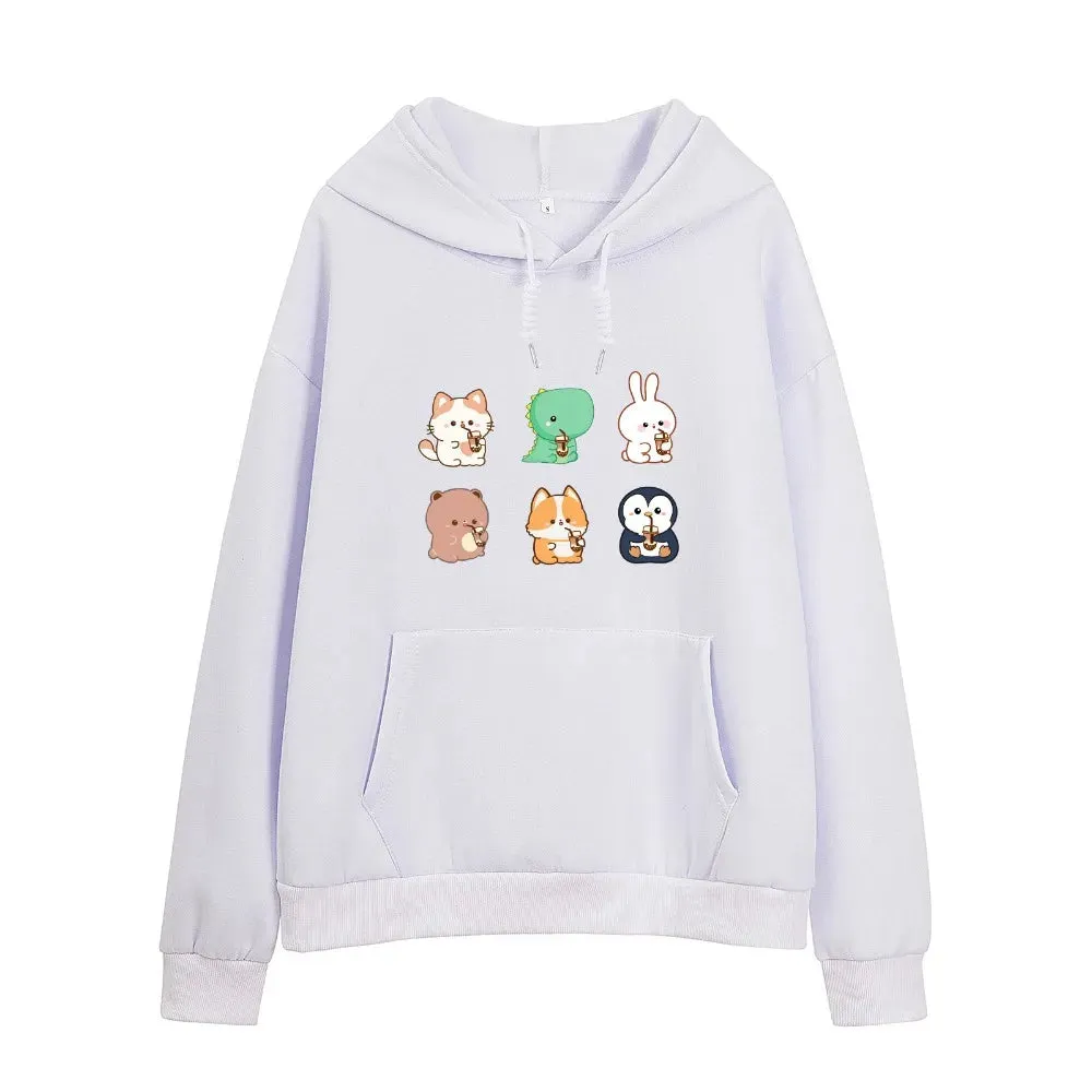 Boba Lovin Friends Soft Hoodie