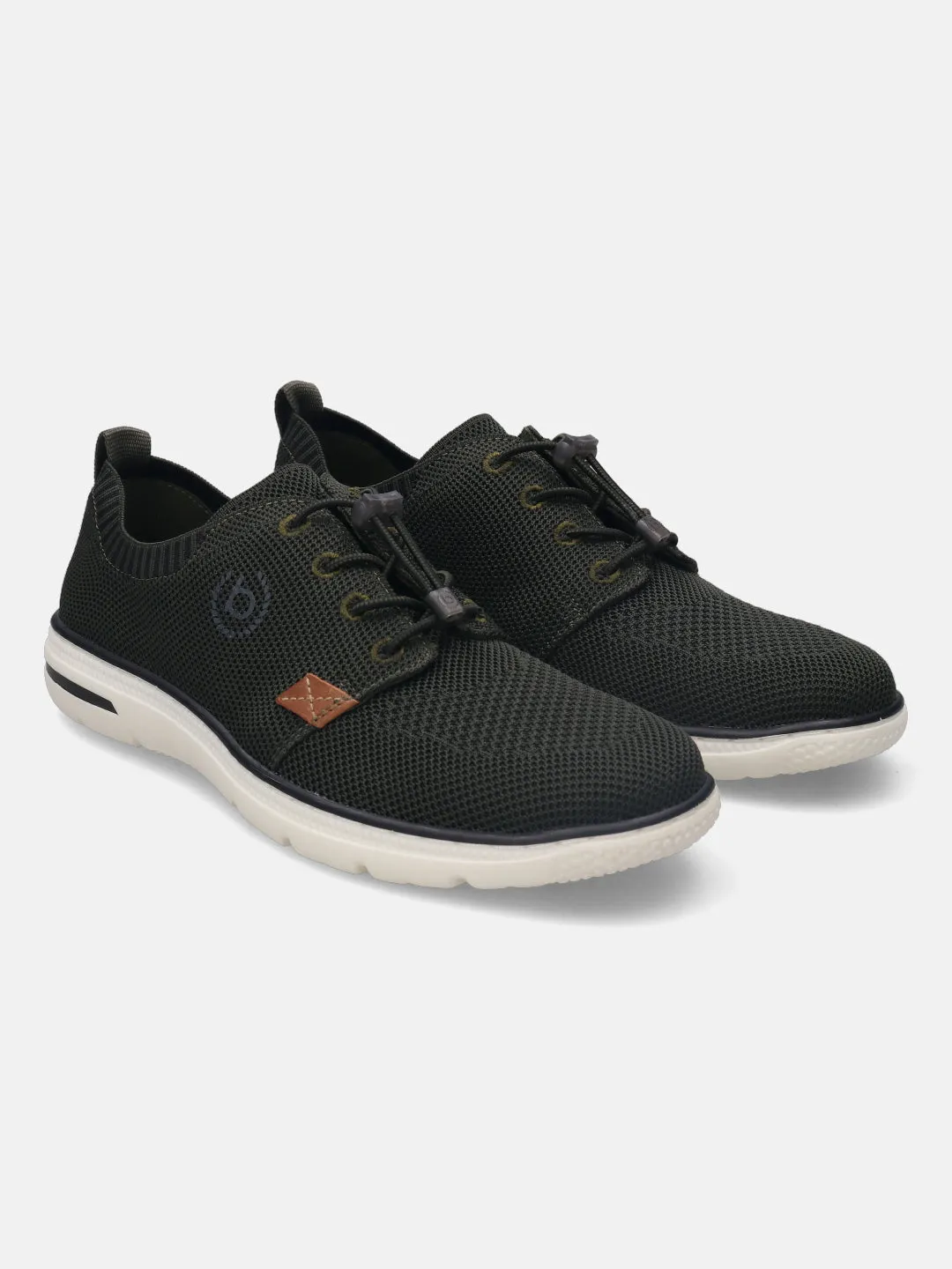 bugatti Dark Green Casual Shoes