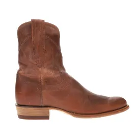 Dean Round Toe Zippered Cowboy Boots