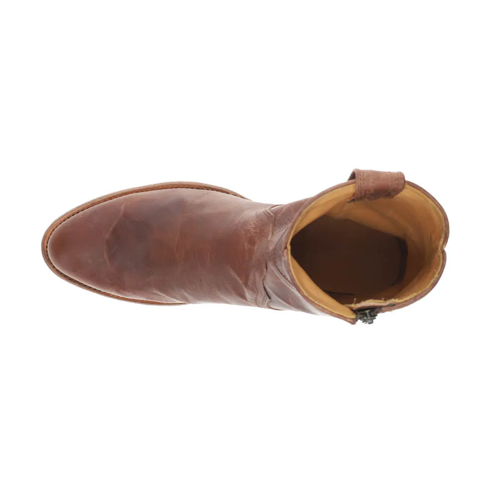 Dean Round Toe Zippered Cowboy Boots