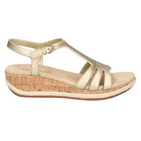 Dorinda Metallic Espadrille Sandals