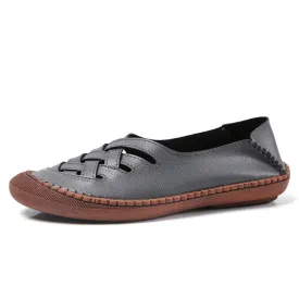 Easy-on plus-size women's shoes mother shoes