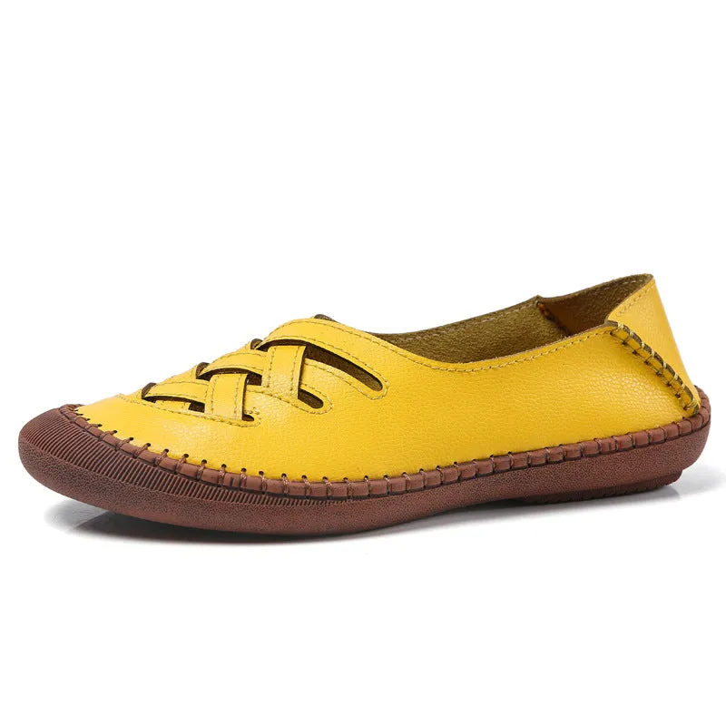 Easy-on plus-size women's shoes mother shoes