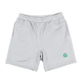 Hidden NY Silver Mesh Shorts
