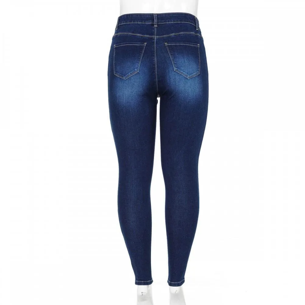 High Rise Miss Stretch Royal Jeans
