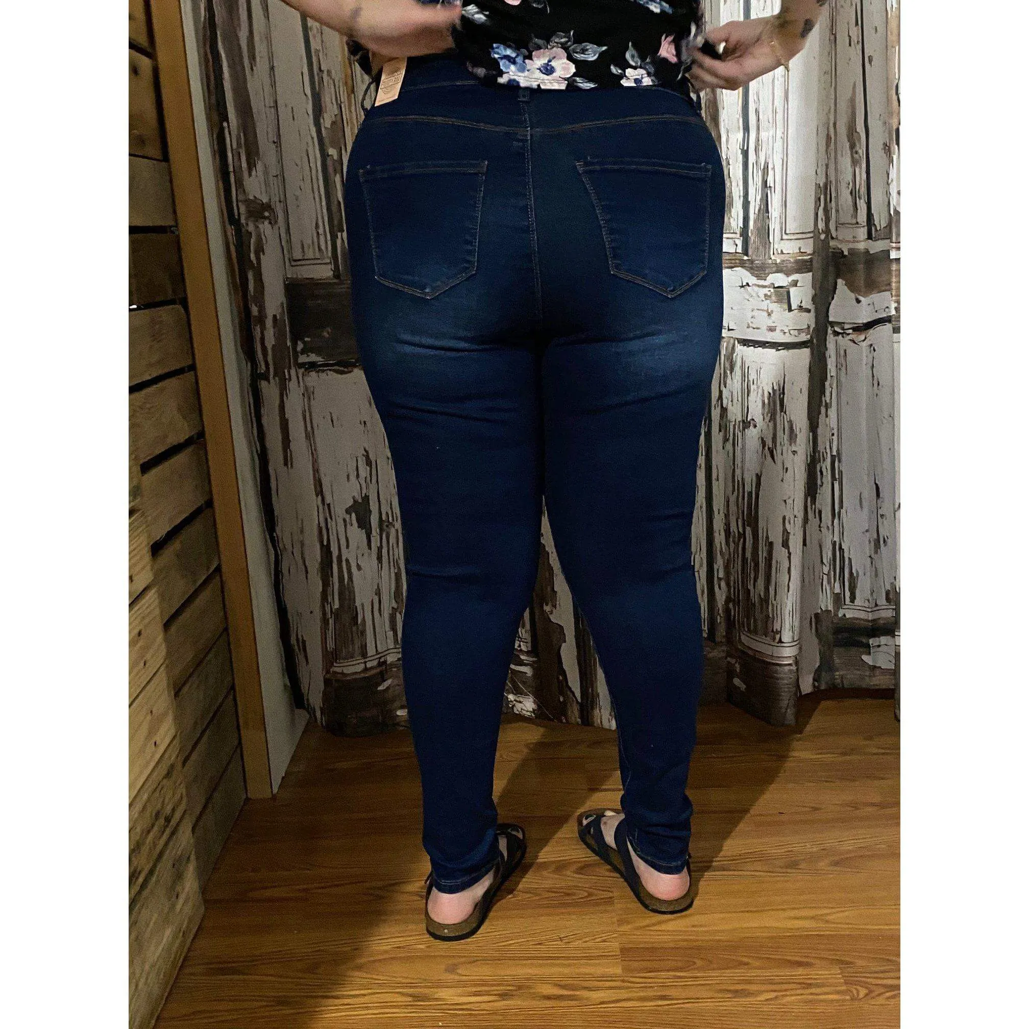 High Rise Miss Stretch Royal Jeans