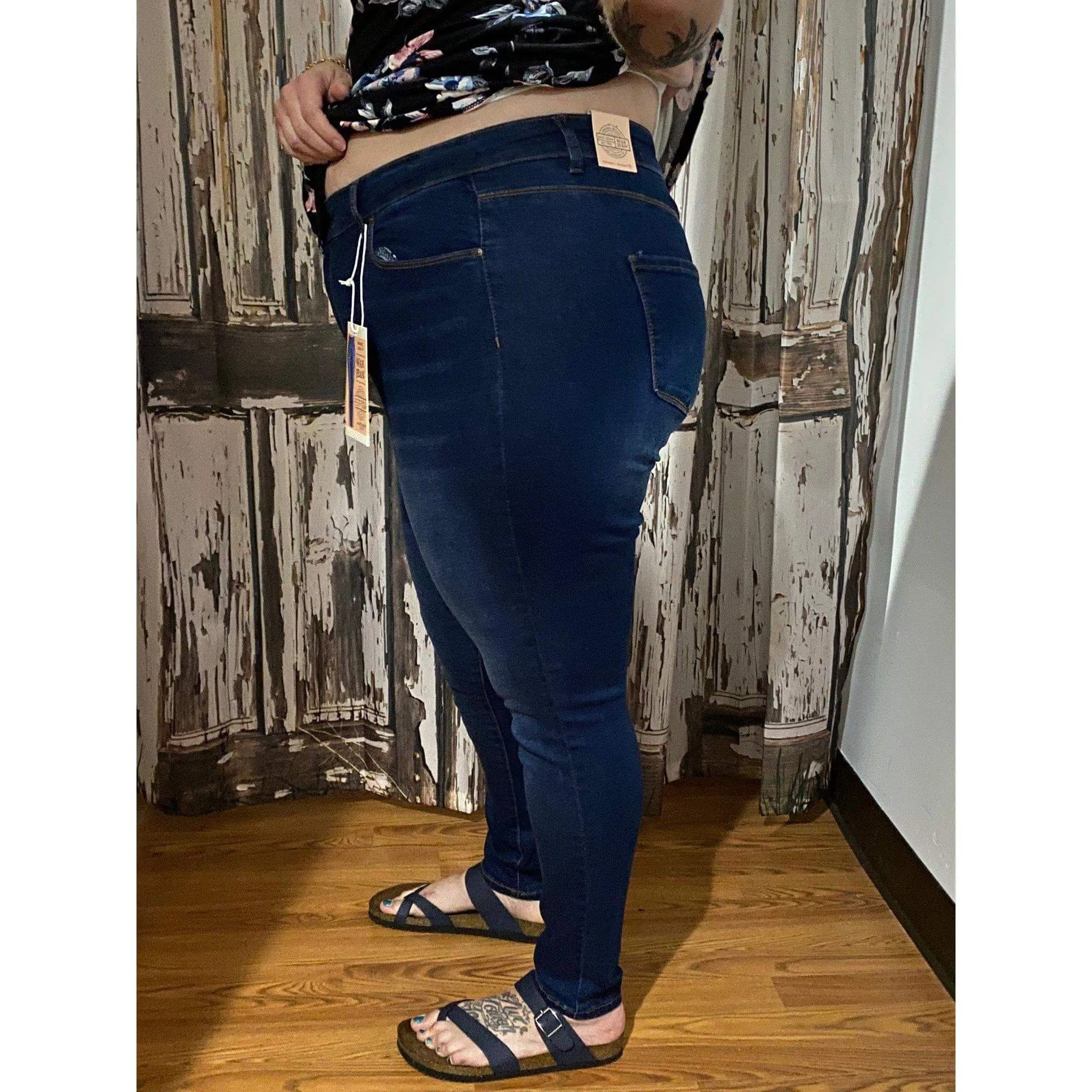 High Rise Miss Stretch Royal Jeans