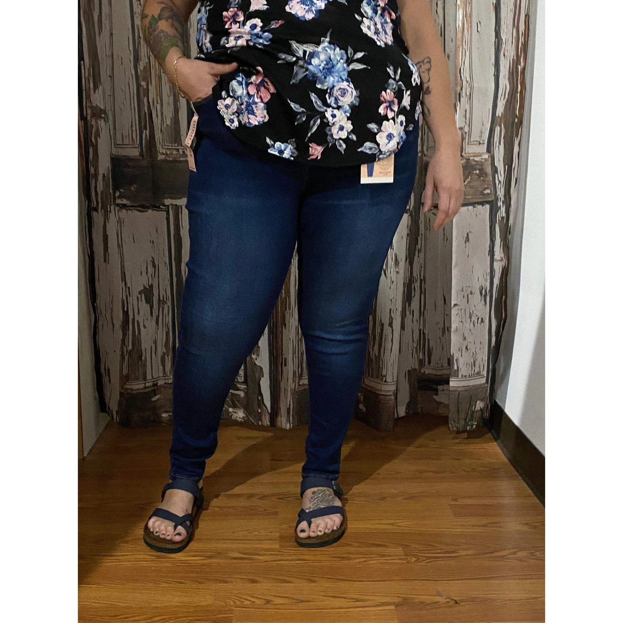 High Rise Miss Stretch Royal Jeans