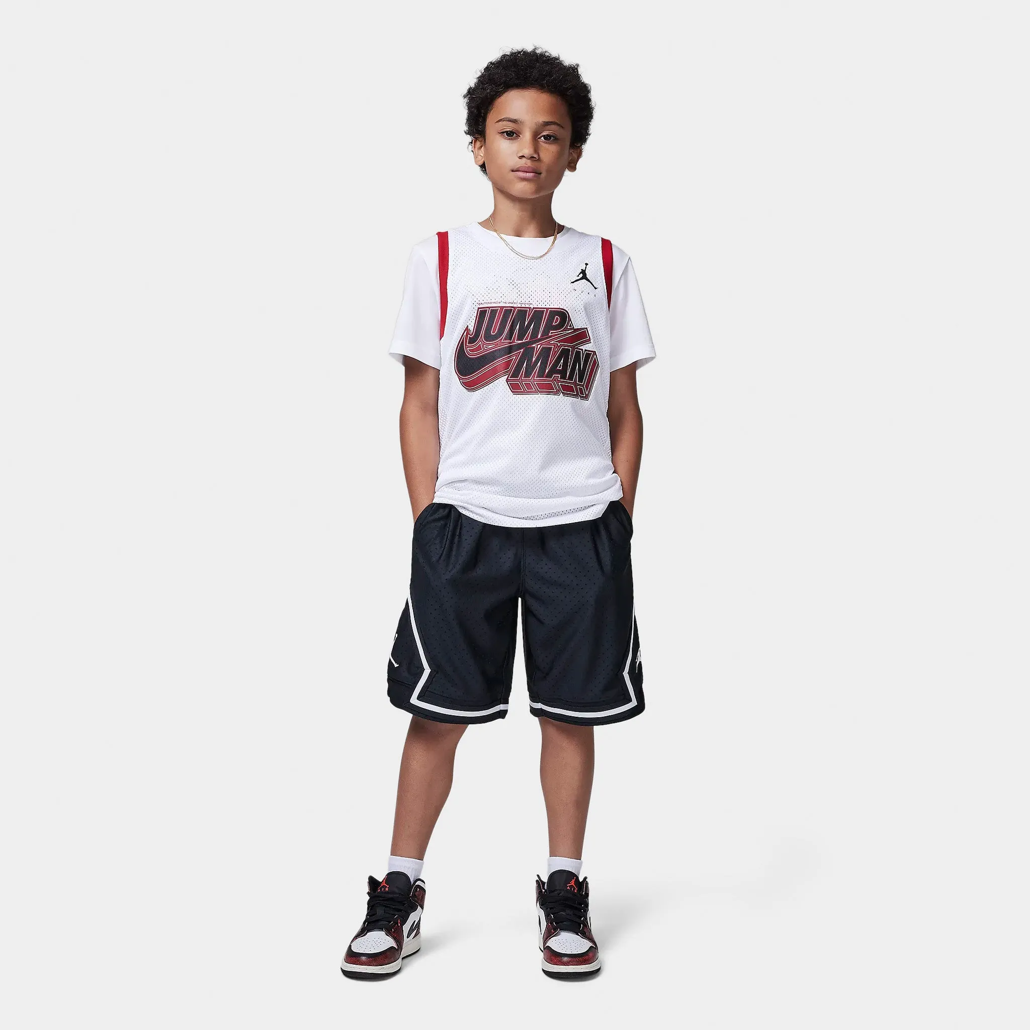 Jordan Junior Boys' Dri-FIT Shorts / Black