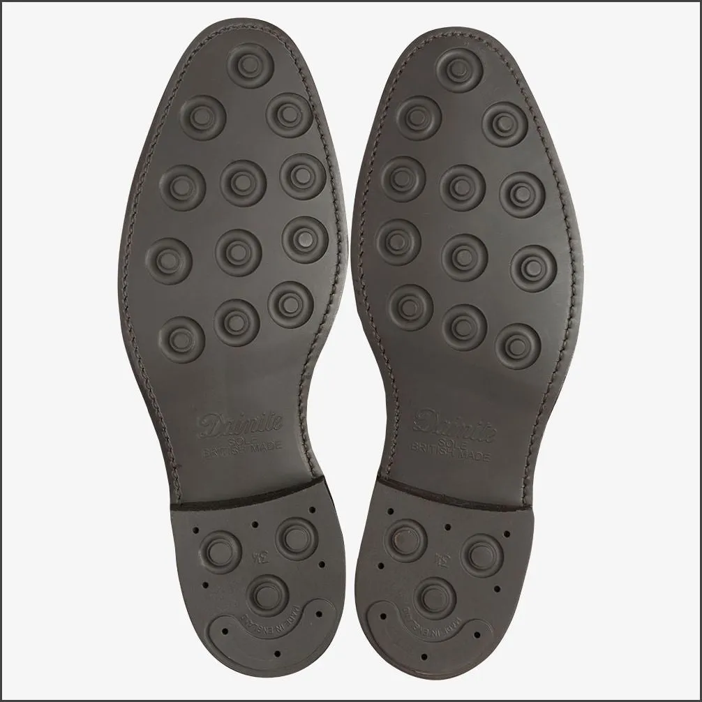 Loake Aldwych Mahogany Calf Oxford Rubber Sole G Fit@