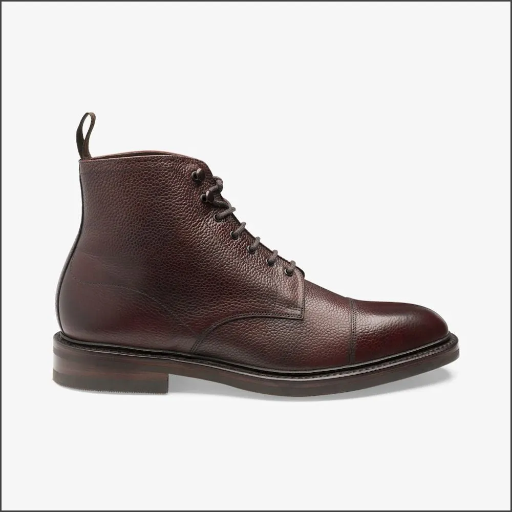 Loake Roehampton Oxblood Grain Leather Boot@