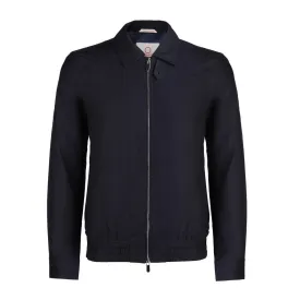 McKINNON & CO Herringbone Casual Jacket NAVY