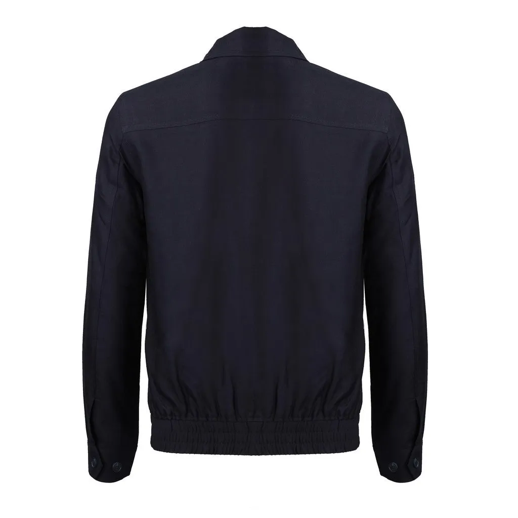McKINNON & CO Herringbone Casual Jacket NAVY