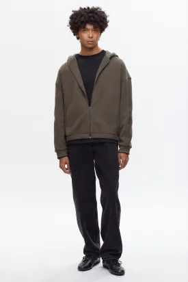 Men's Cozy Zip Hoodie in Beluga