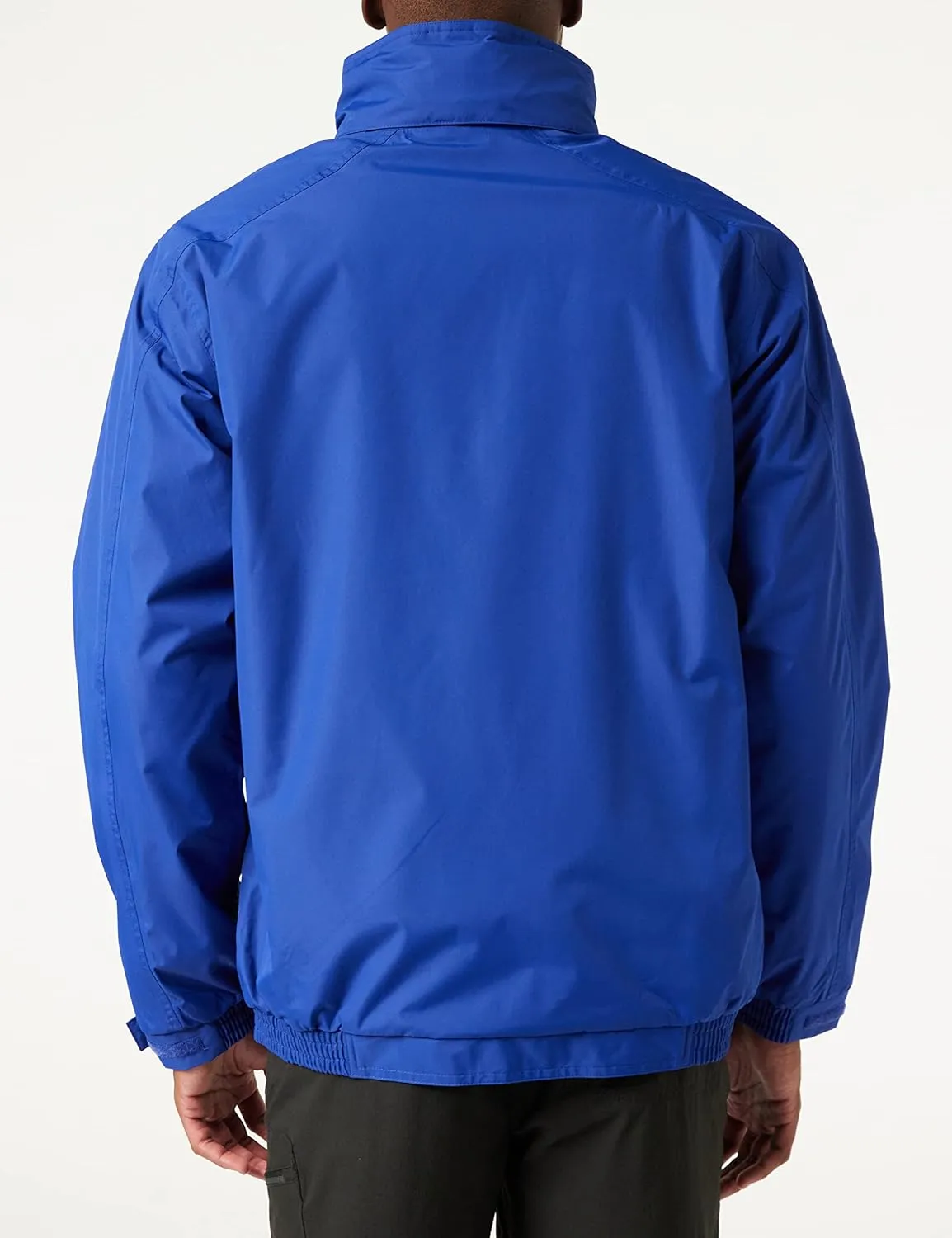 Men's Waterproof Fleece-Lined Bomber Jacket with Concealed Hood