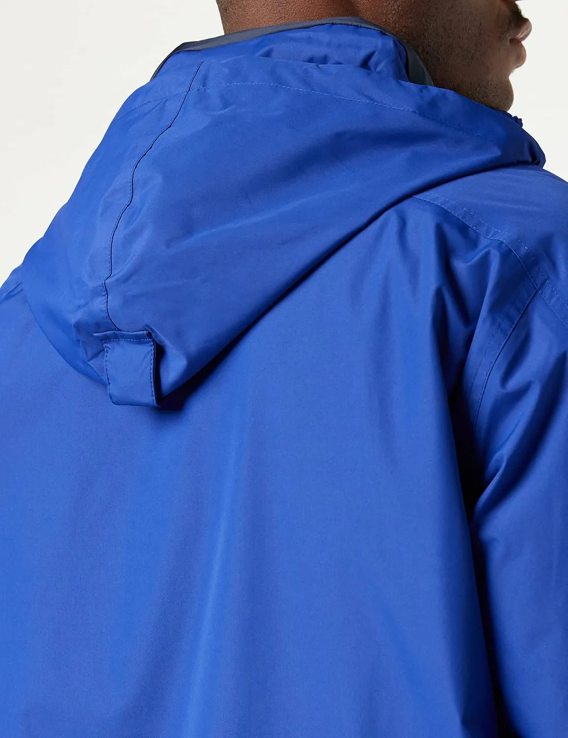 Men's Waterproof Fleece-Lined Bomber Jacket with Concealed Hood