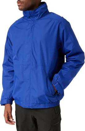 Men's Waterproof Fleece-Lined Bomber Jacket with Concealed Hood