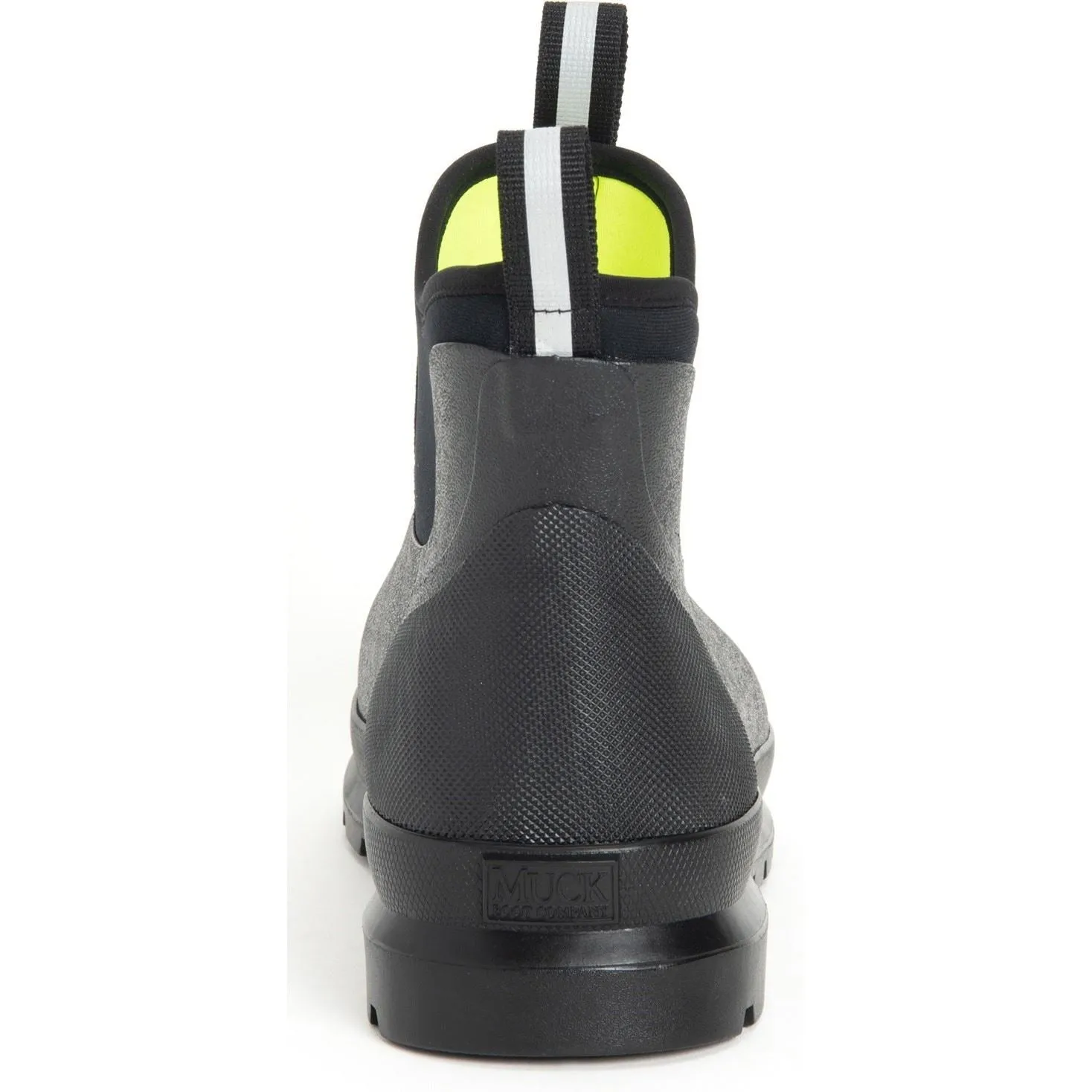Muck Boots Chore Classic Chelsea Black Rubber/Neoprene Male Textile/Weather Wellingtons