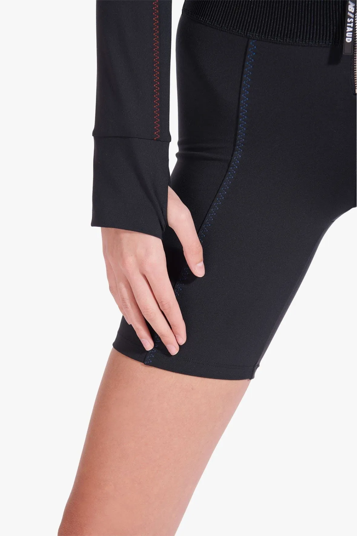 NB x STAUD WARM UP JACKET | BLACK