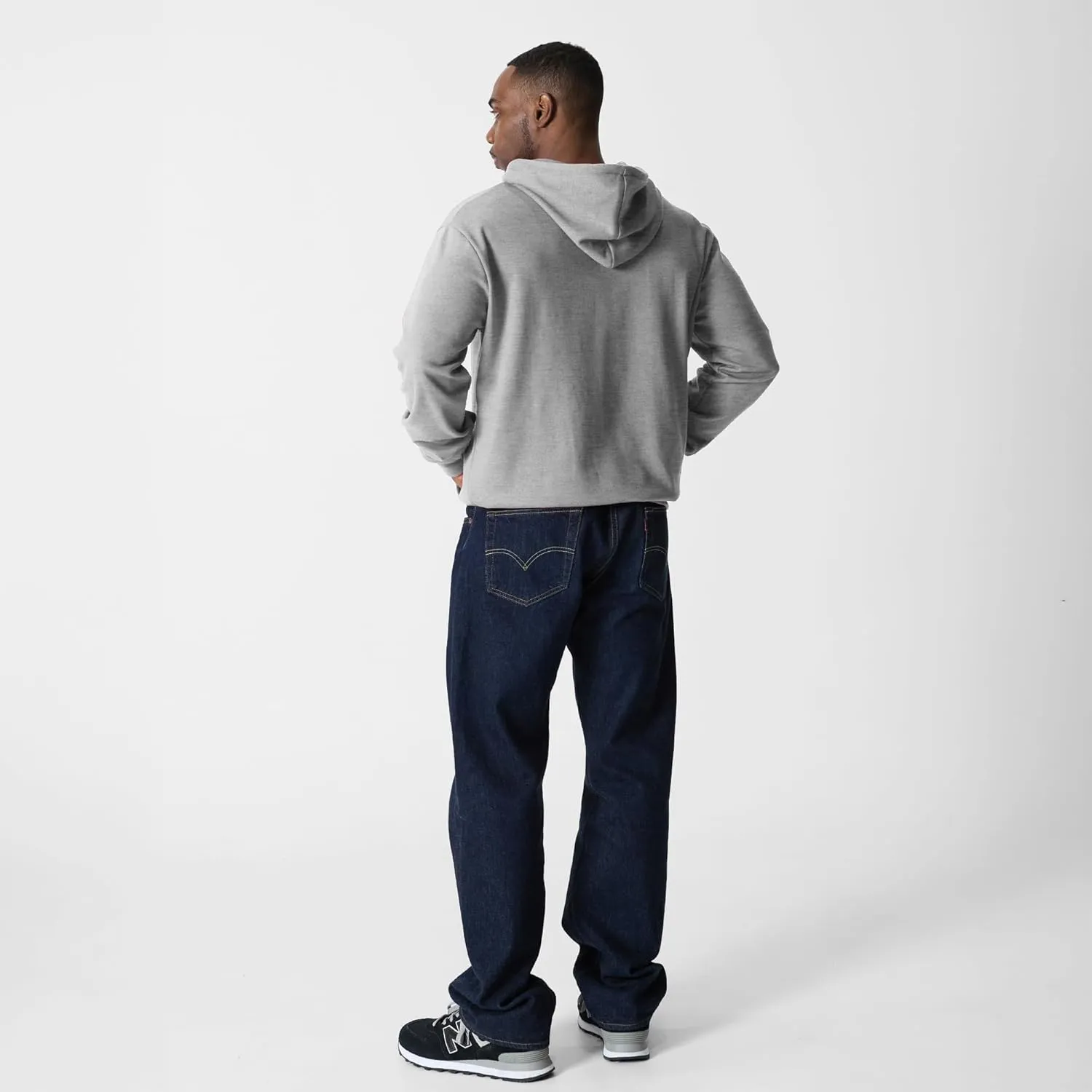 Ohoo Men's Zip Up Hoodie Lightweight Sweatshirt Full Zip Hooded Jacket
