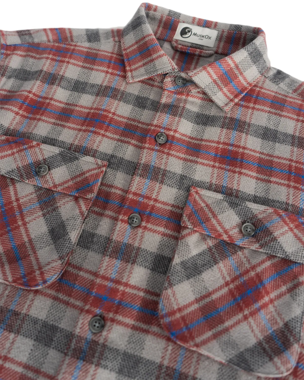 Relaxed Flannel, Sedona Red