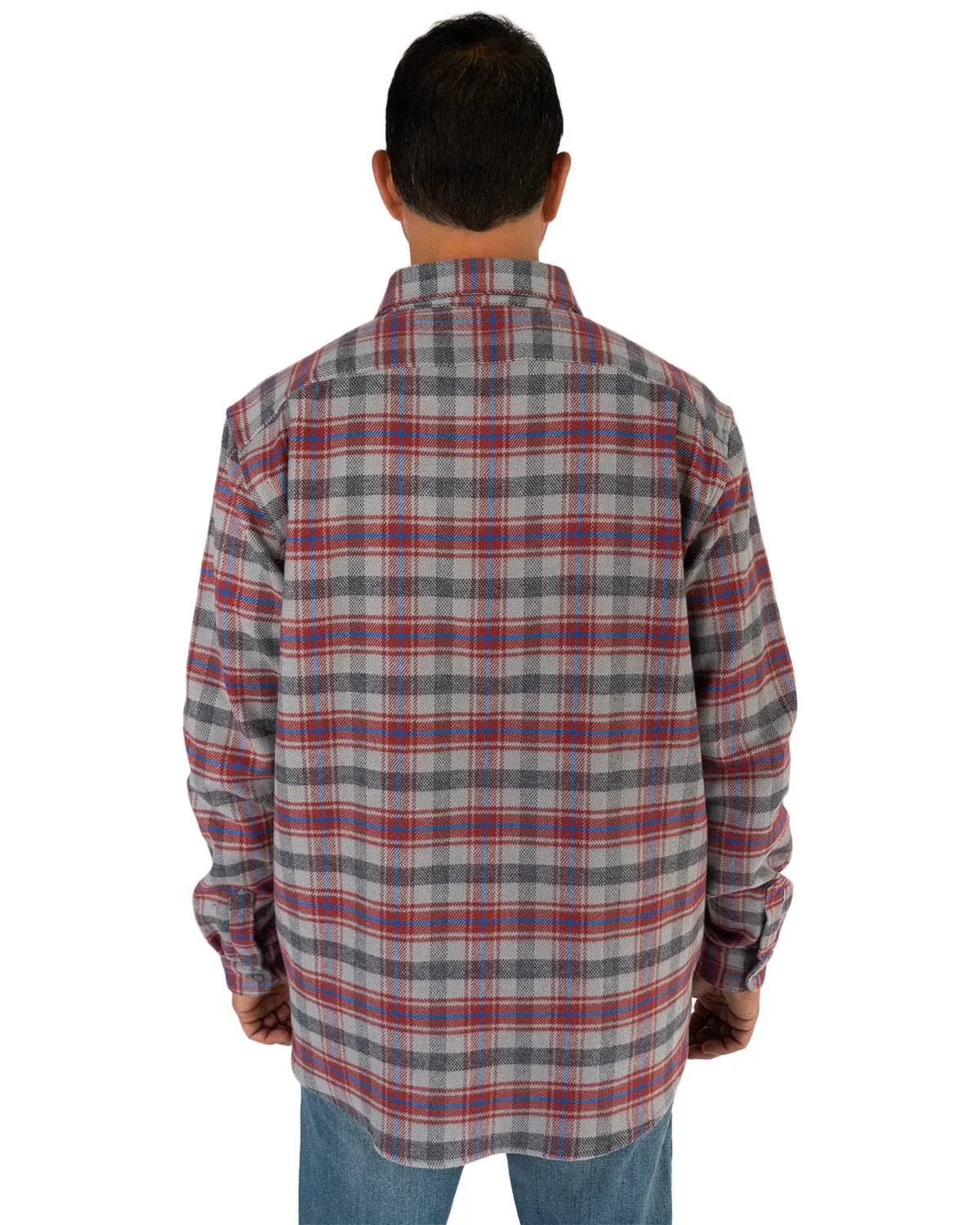 Relaxed Flannel, Sedona Red