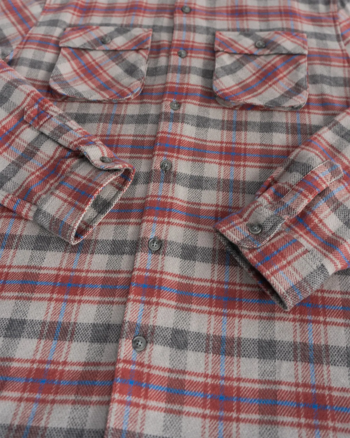 Relaxed Flannel, Sedona Red