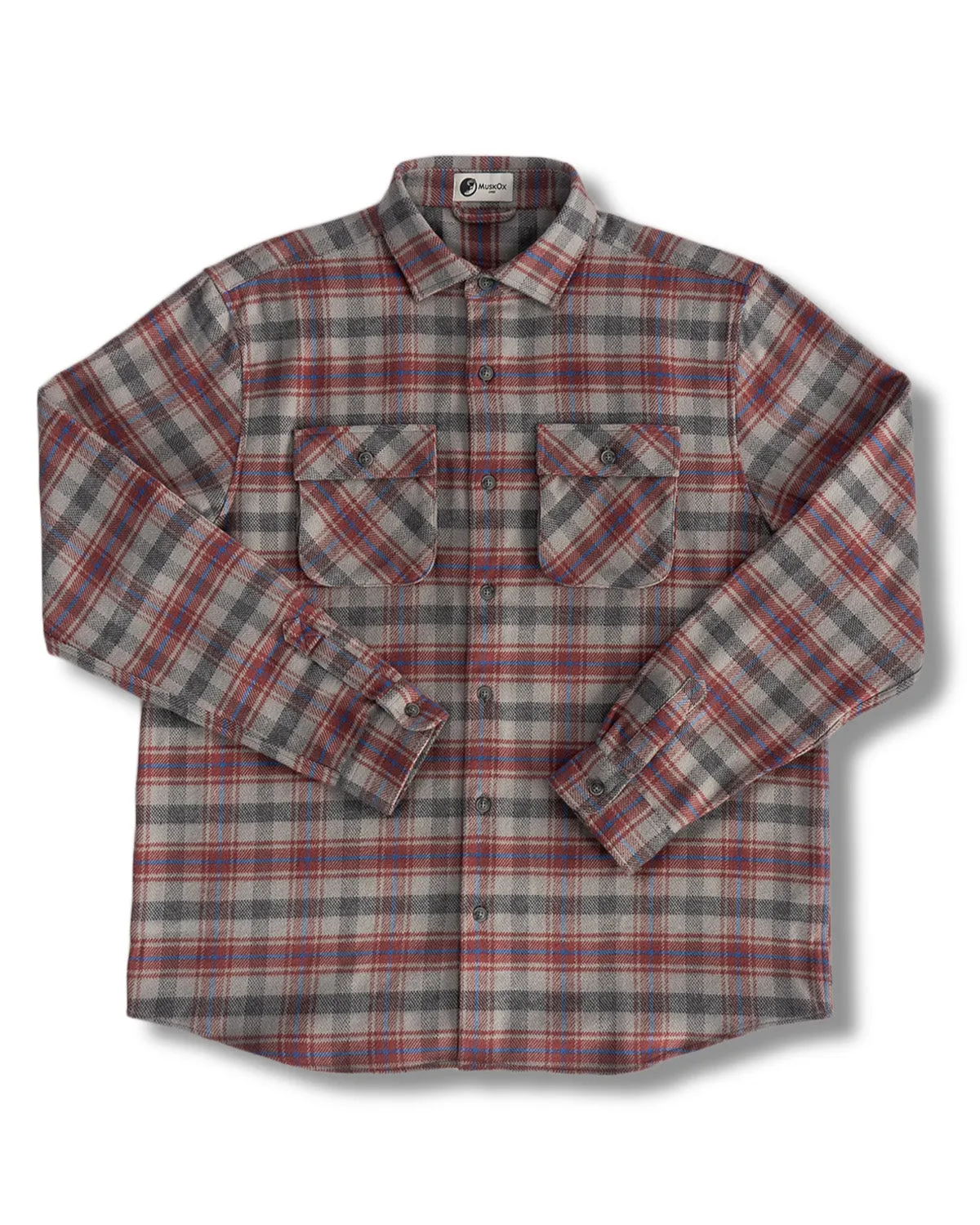 Relaxed Flannel, Sedona Red