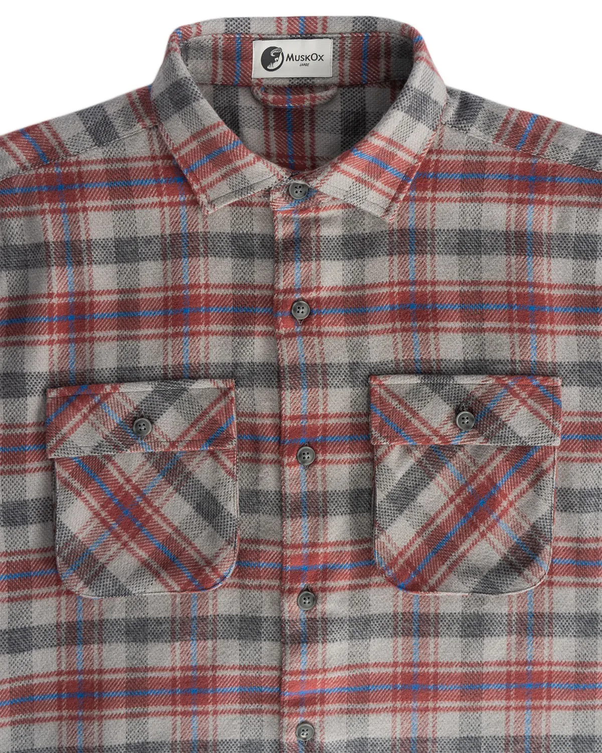 Relaxed Flannel, Sedona Red
