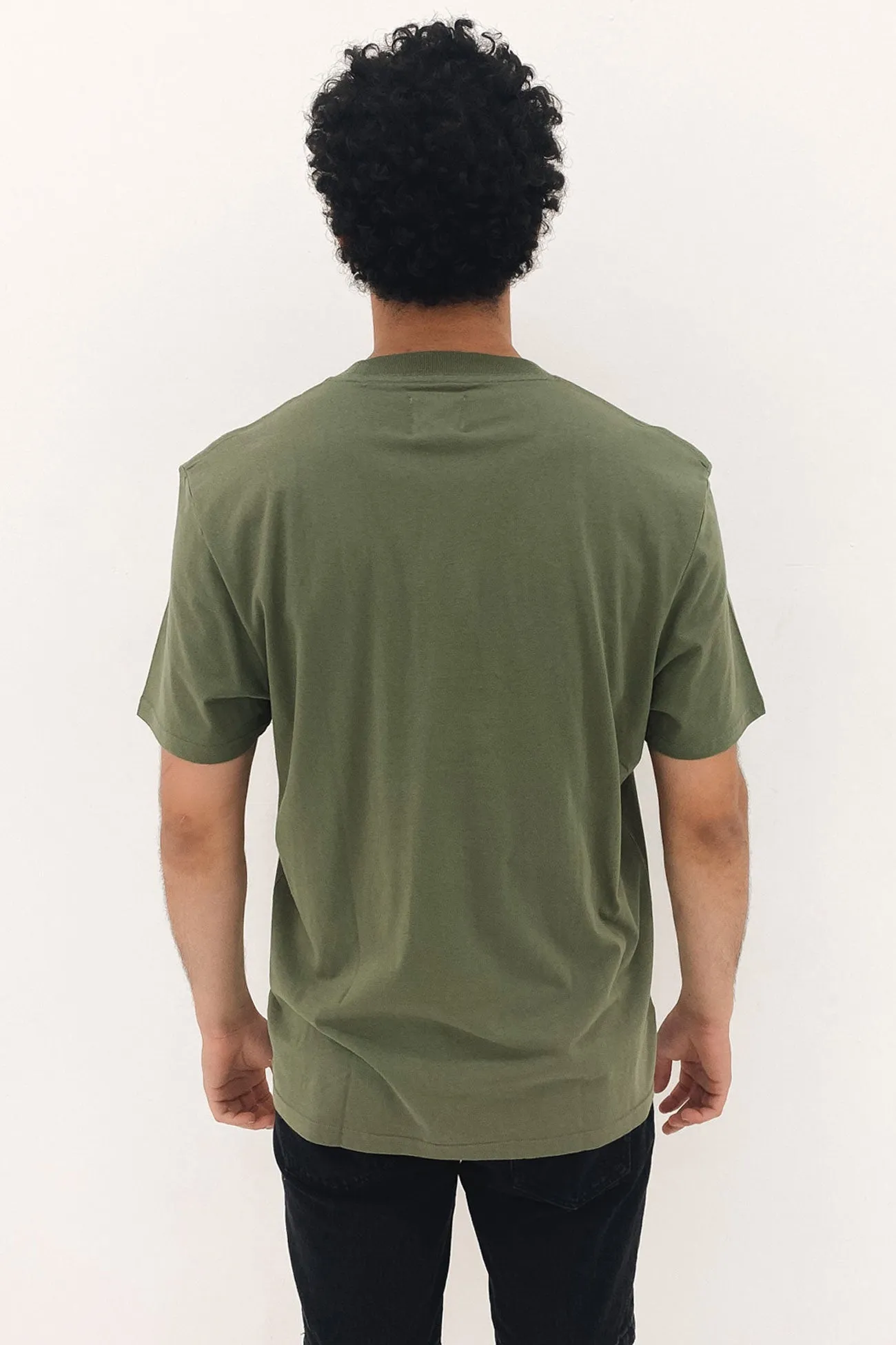 Relaxed Tee Light Moss