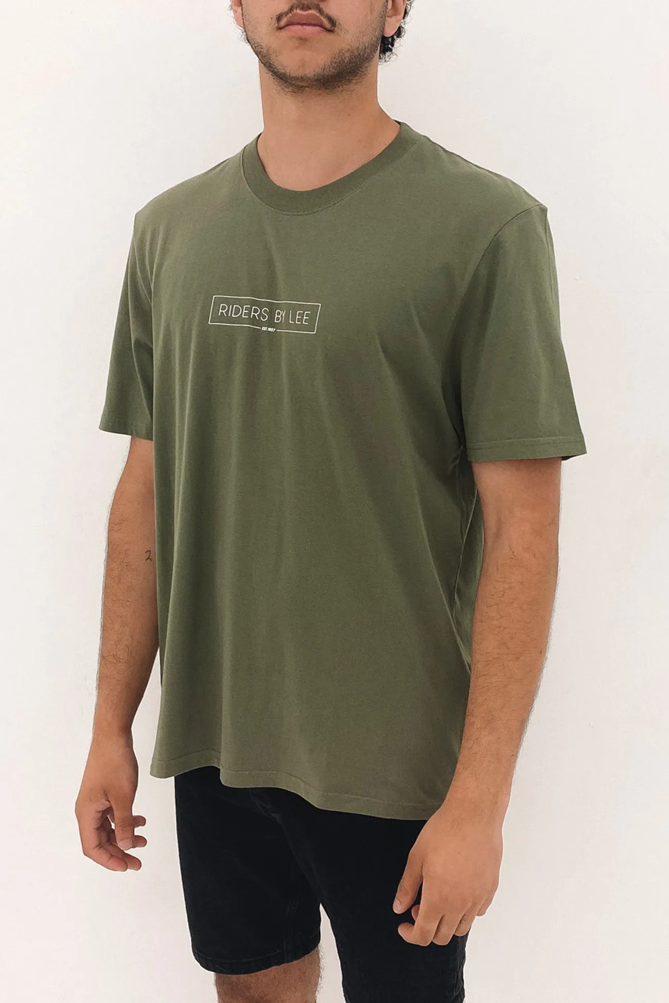 Relaxed Tee Light Moss
