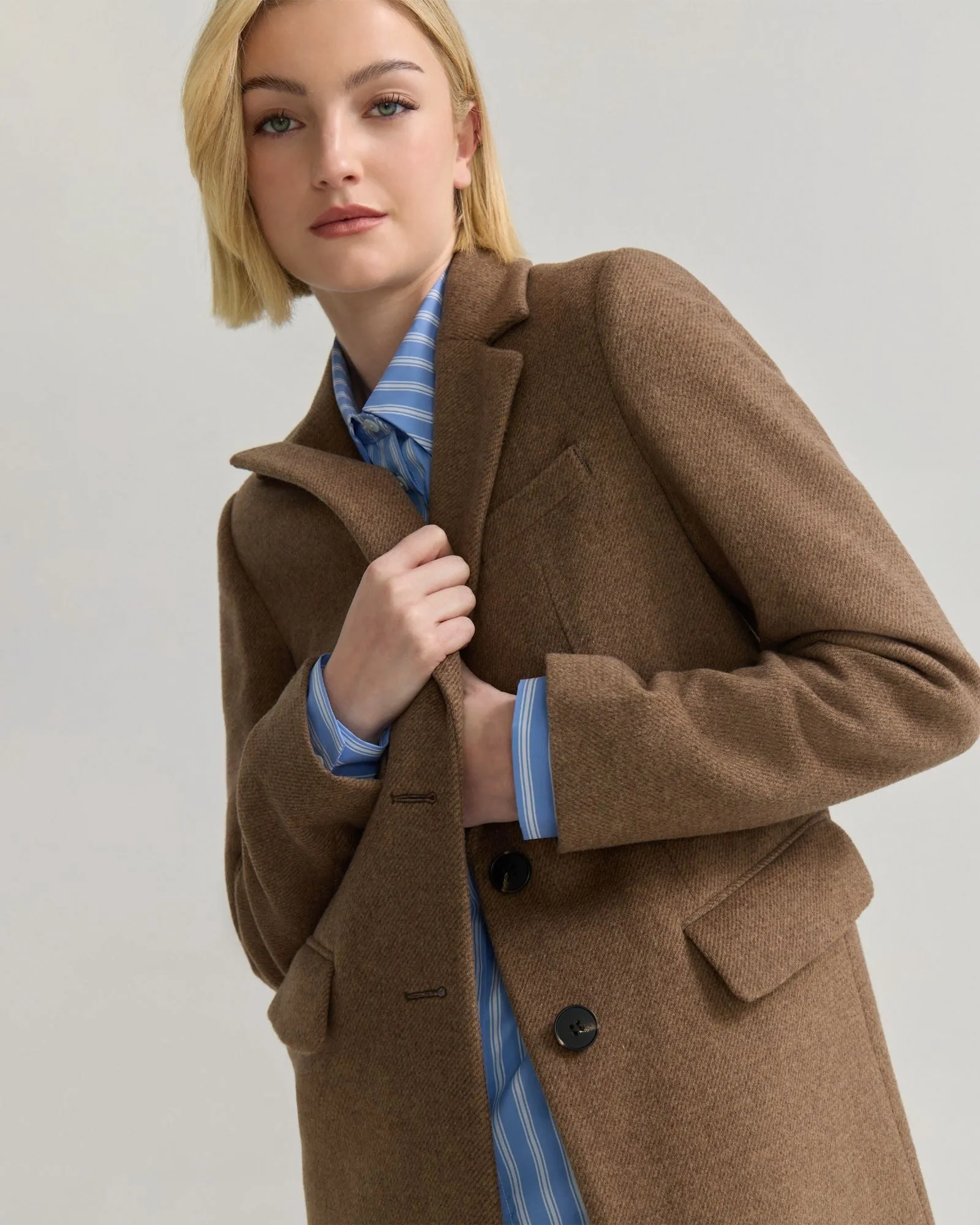 Ruby Wool Coat