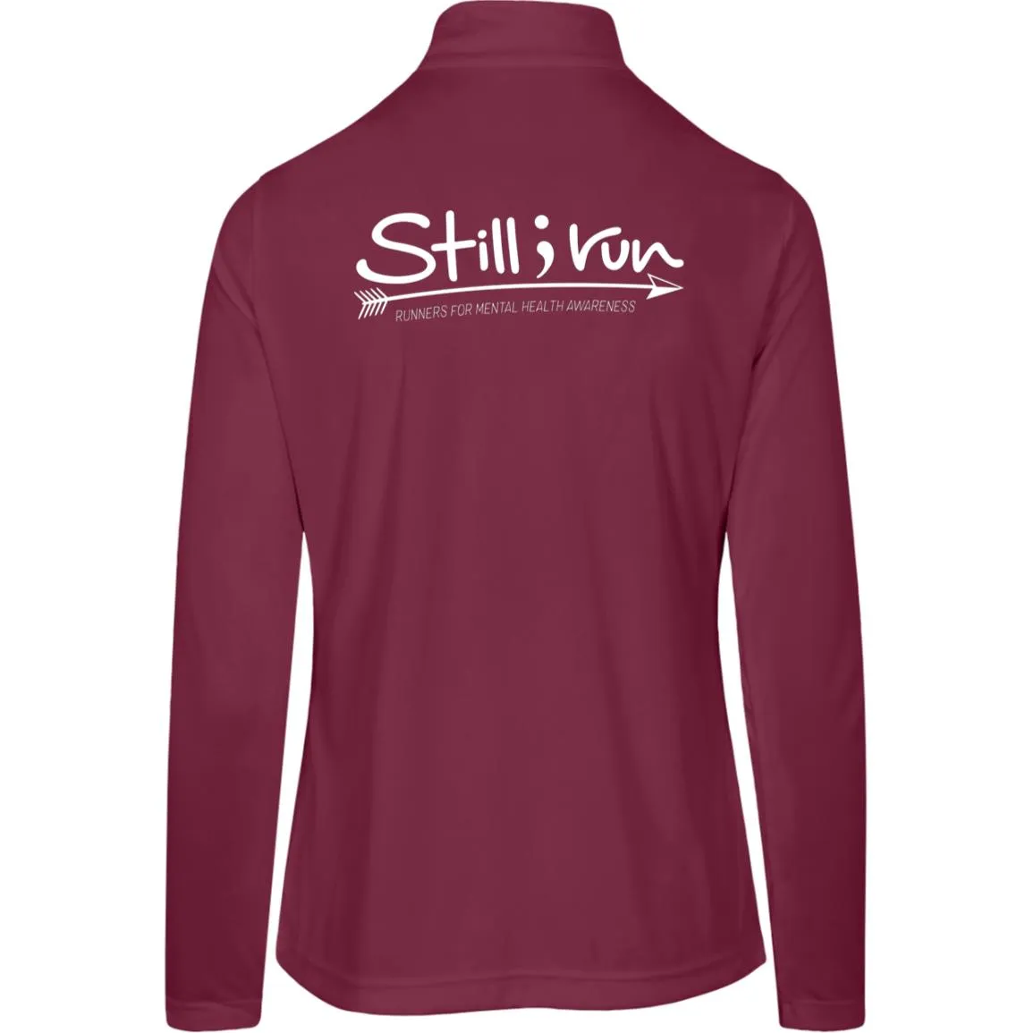 Run Arrows Womens Team Quarter Zip Pullover