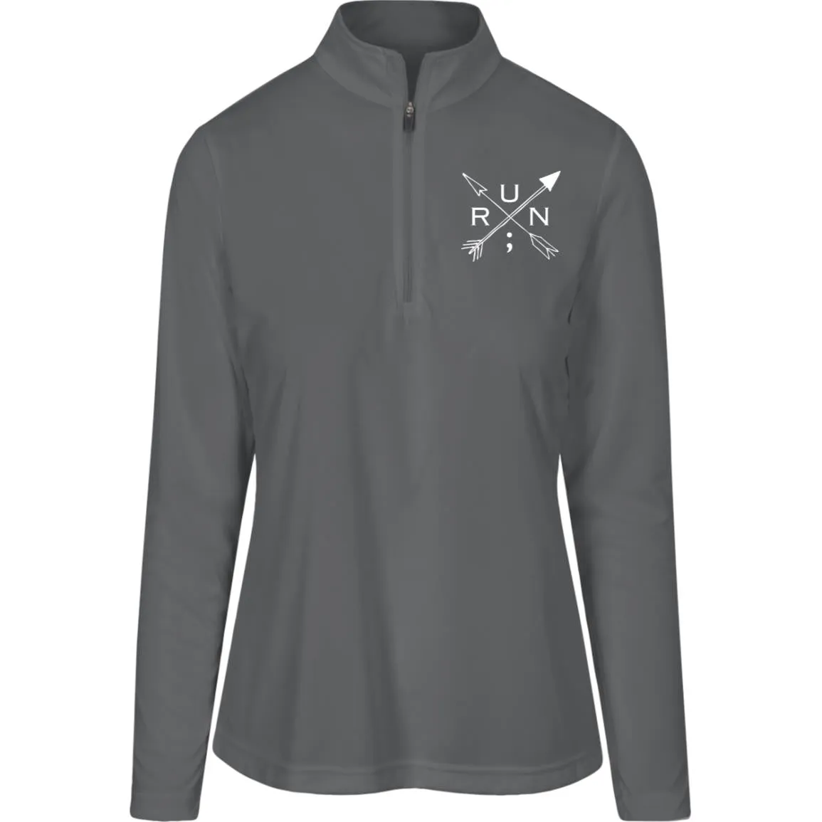 Run Arrows Womens Team Quarter Zip Pullover