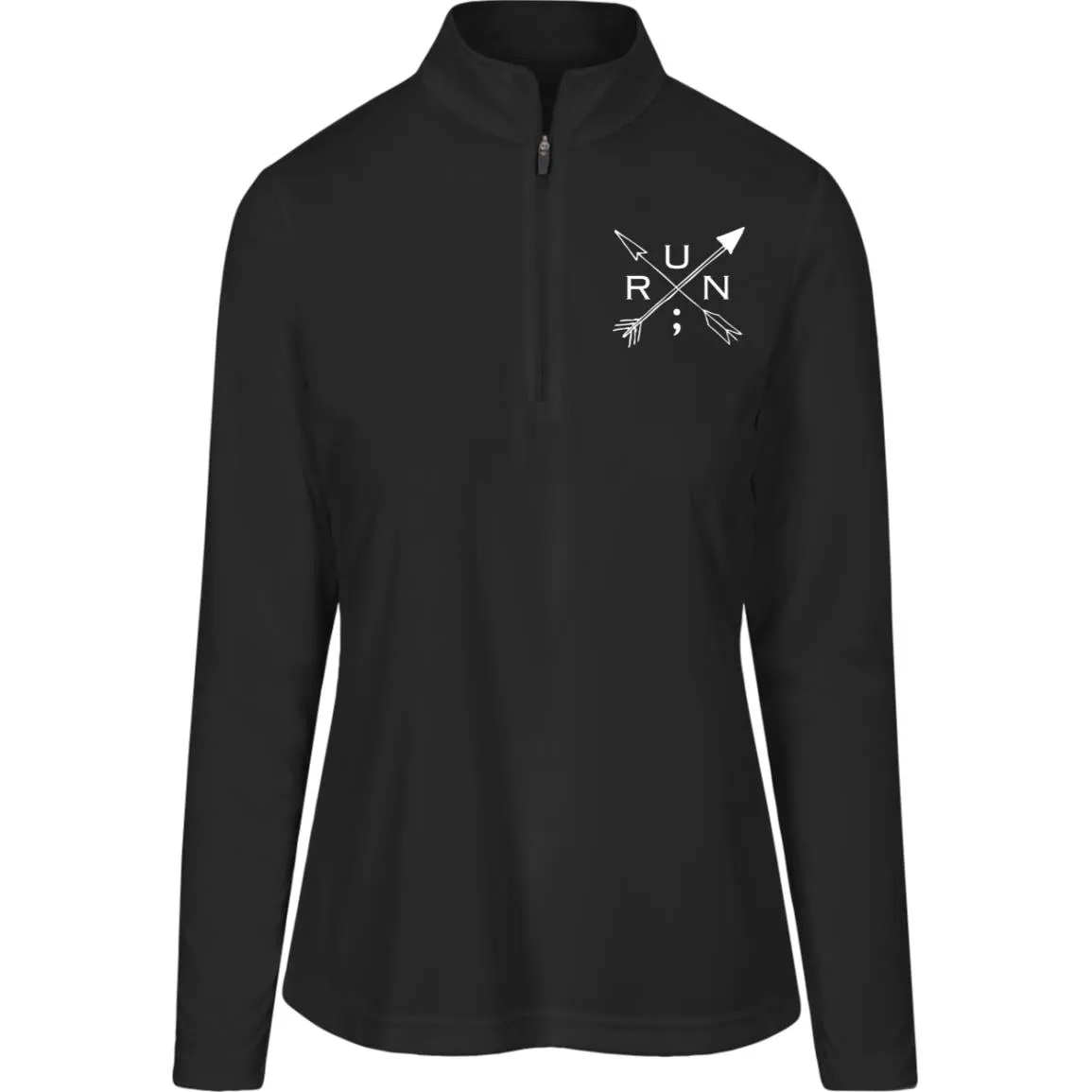 Run Arrows Womens Team Quarter Zip Pullover