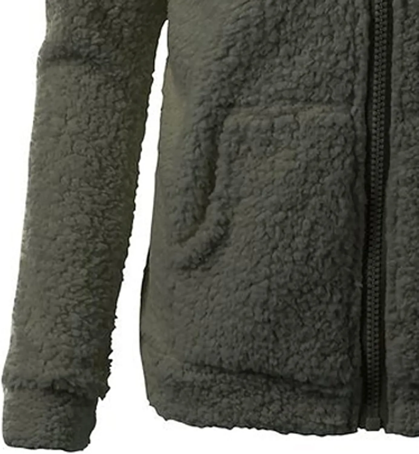Sherpa Jackets For Women Winter Coats Faux Fur Lined Hooides Oversized Fluffy Fuzzy Fleece Jacket Casual Warm Outerwear