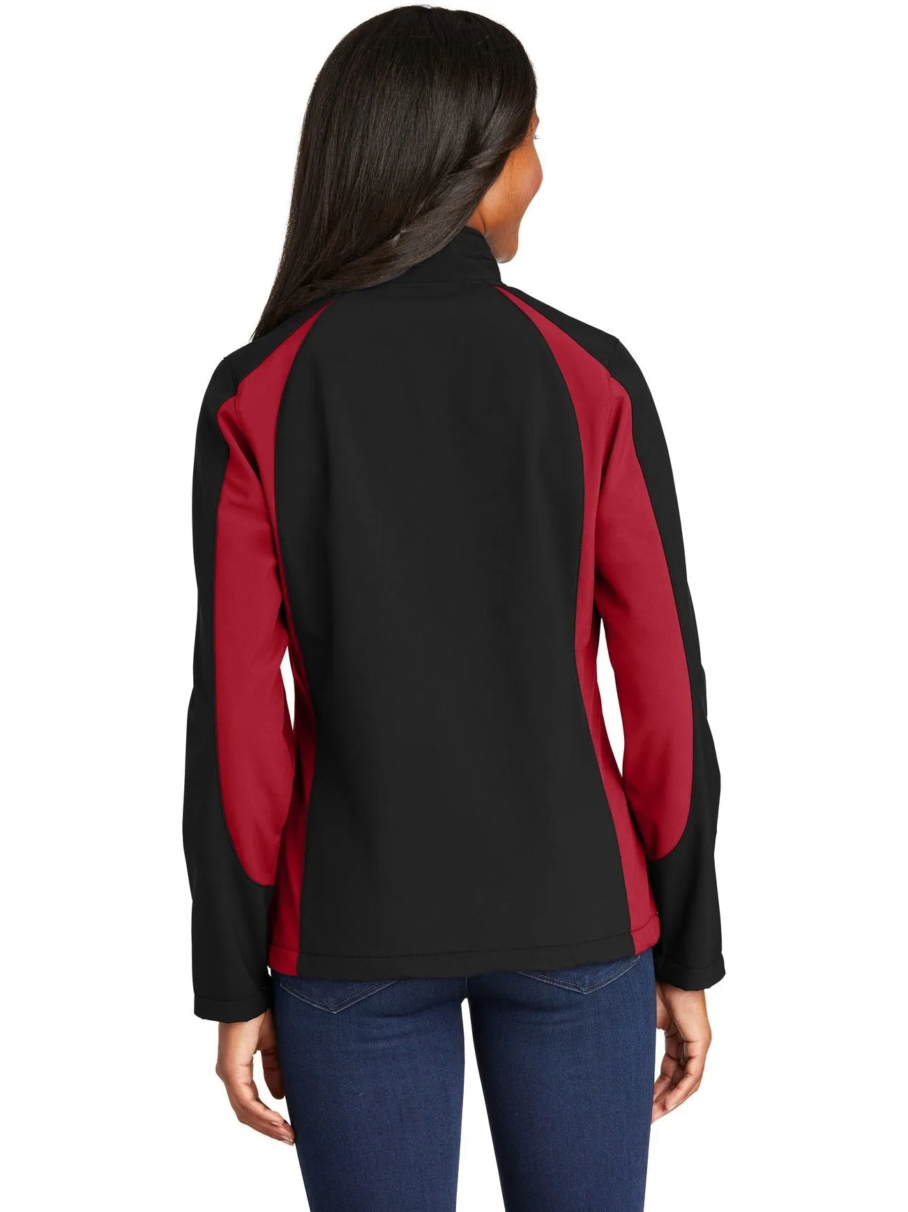 Sport-Tek Ladies Colorblock Soft Shell