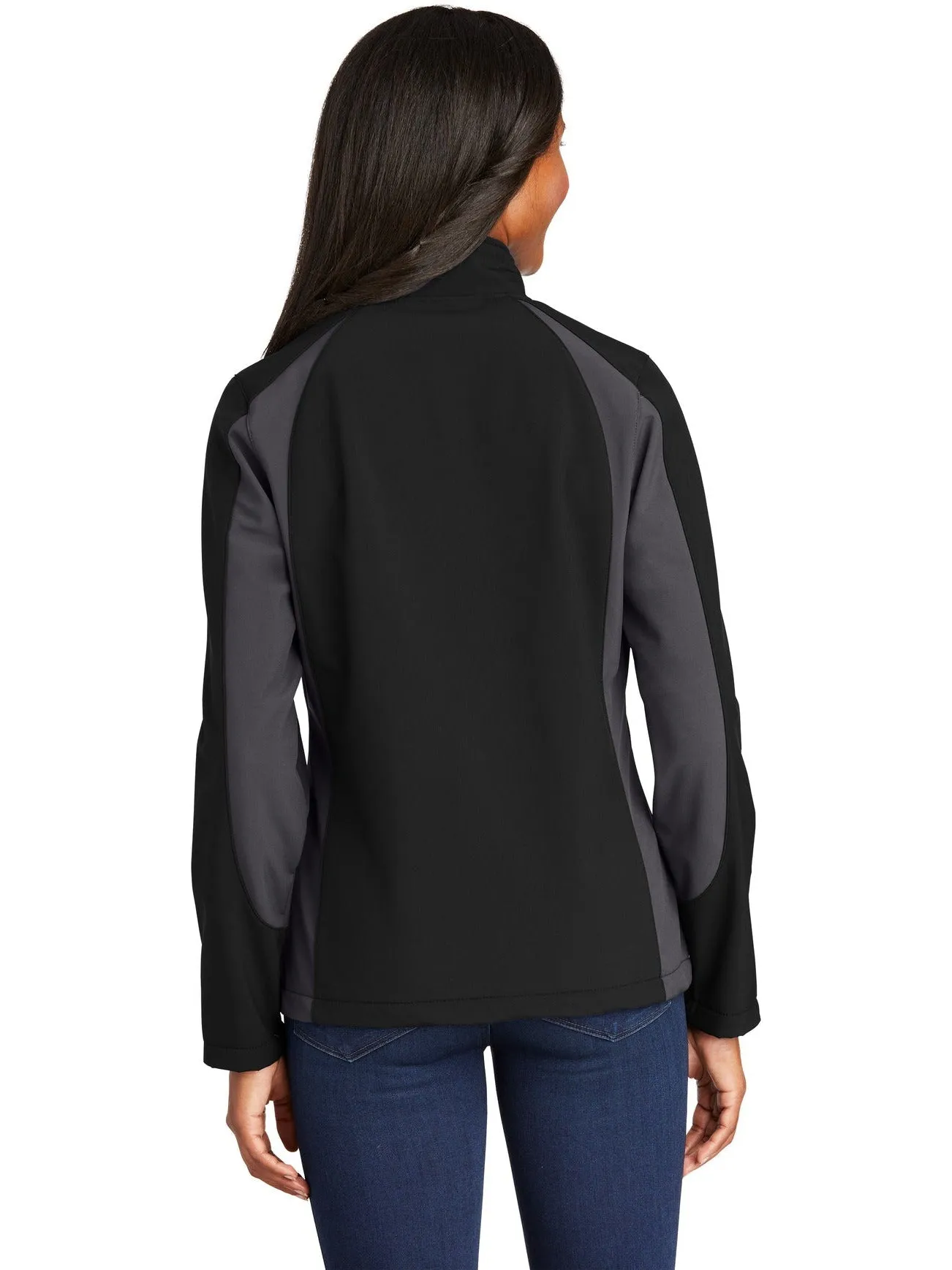 Sport-Tek Ladies Colorblock Soft Shell