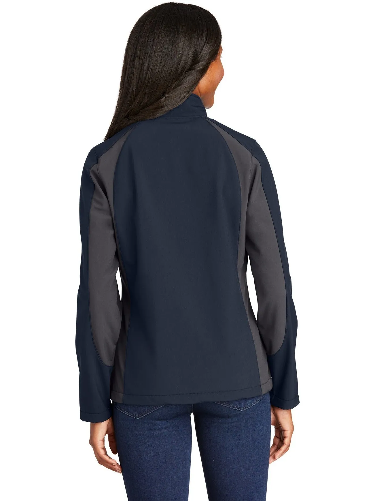 Sport-Tek Ladies Colorblock Soft Shell