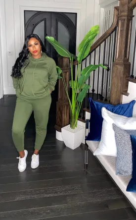 Stay Cozy Set (Olive)